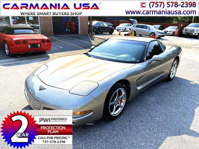 2002 Chevrolet Corvette for sale at CARMANIA USA in Chesapeake VA