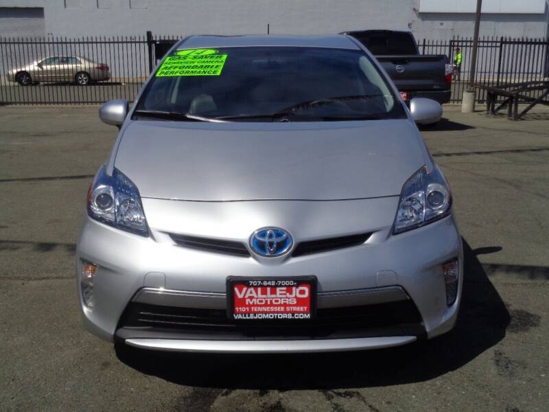 2014 Toyota Prius Plug-in Hybrid for sale at Vallejo Motors in Vallejo CA