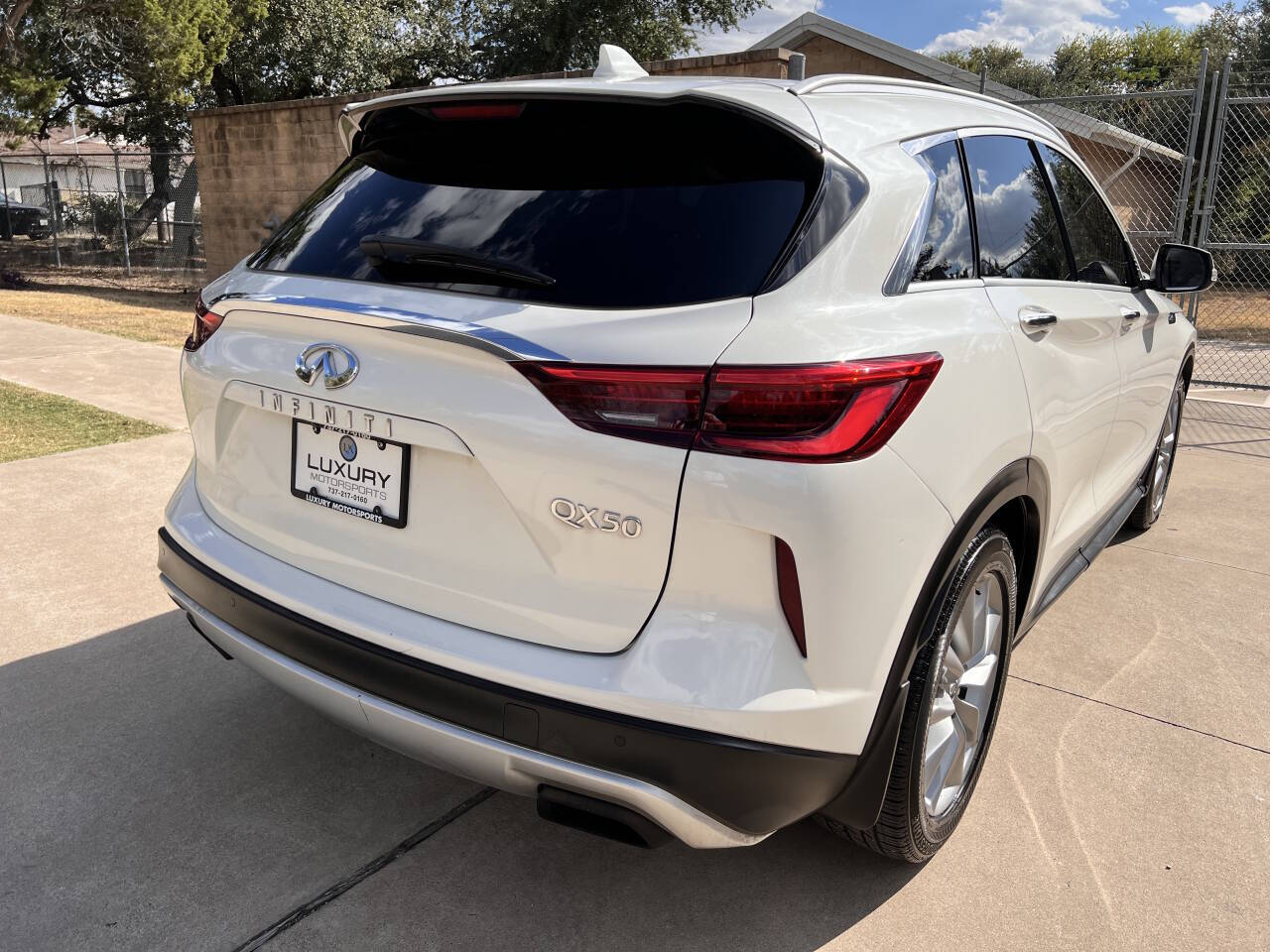 Used Car 2020 Infiniti Qx50  Luxe 4dr Crossover For Sale Under $20,000 In Austin, Texas