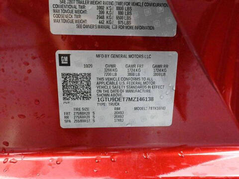 2021 GMC Sierra 1500