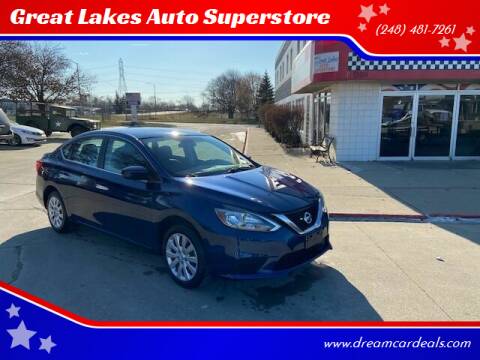 2018 Nissan Sentra for sale at Great Lakes Auto Superstore in Waterford Township MI