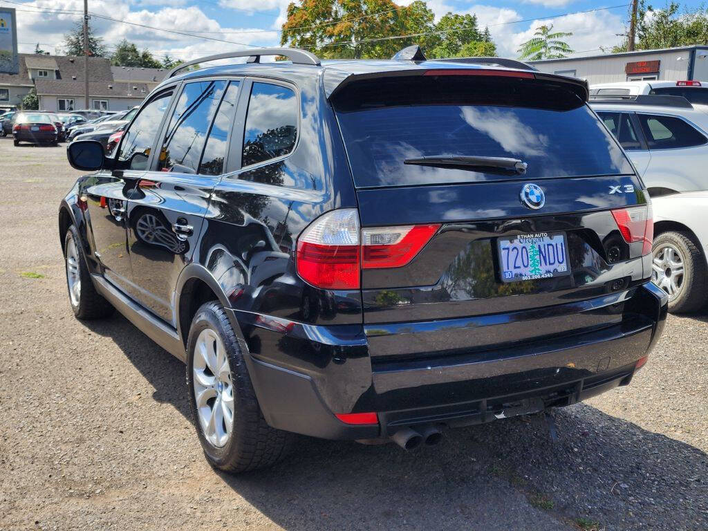 2010 BMW X3 for sale at ETHAN AUTO SALES LLC in Portland, OR