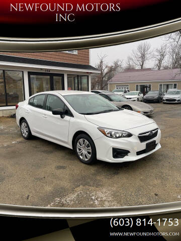 2019 Subaru Impreza for sale at NEWFOUND MOTORS INC in Seabrook NH