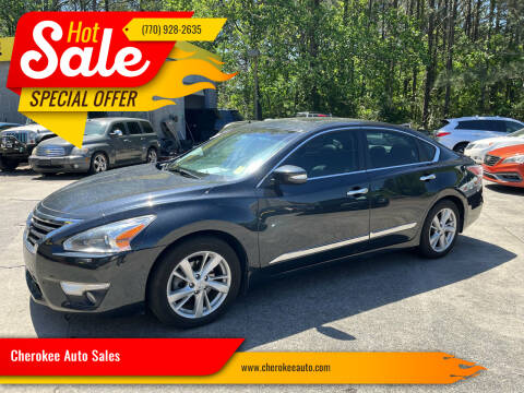 2015 Nissan Altima for sale at Cherokee Auto Sales in Acworth GA