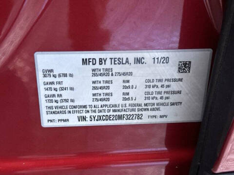 2021 Tesla Model X Long Range Plus