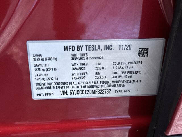 2021 Tesla Model X Long Range Plus