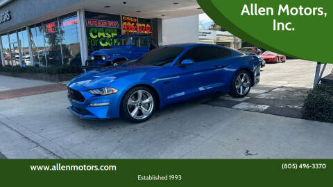 2019 Ford Mustang for sale at Allen Motors, Inc. in Thousand Oaks CA