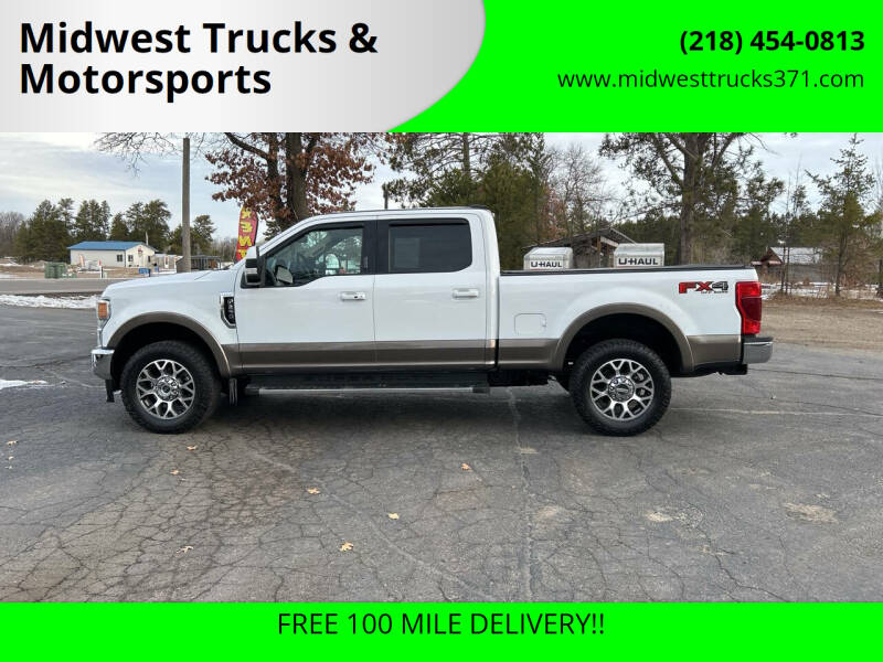 2022 Ford F-250 Super Duty for sale at Midwest Trucks & Motorsports in Merrifield MN