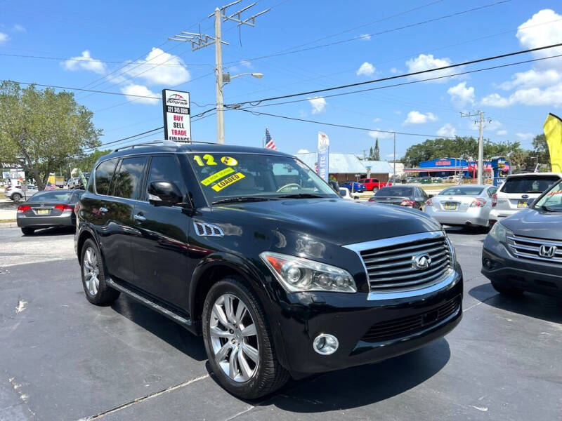 2012 Infiniti QX56 for sale at AUTOFAIR LLC in West Melbourne FL