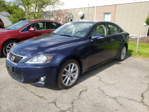 2012 Lexus IS 250 for sale at RP MOTORS in Canfield OH