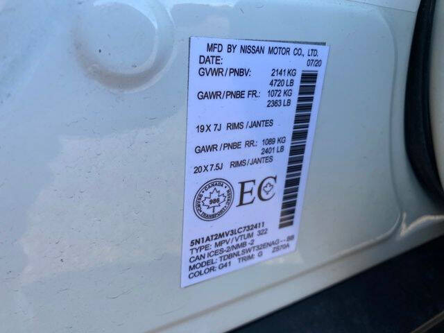 2020 Nissan Rogue SV