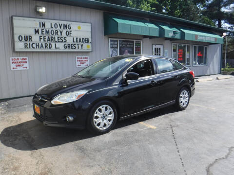 2012 Ford Focus for sale at GRESTY AUTO SALES in Loves Park IL