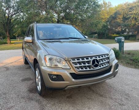 2010 Mercedes-Benz M-Class for sale at CARWIN MOTORS in Katy TX