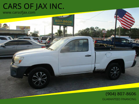 2012 Toyota Tacoma for sale at CARS OF JAX INC. in Jacksonville FL