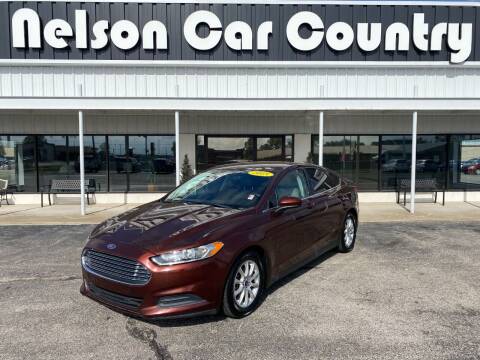 2015 Ford Fusion for sale at Nelson Car Country in Bixby OK