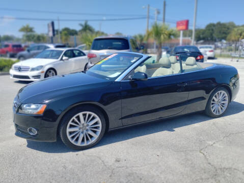 2010 Audi A5 for sale at JAH MOTORSPORT CORP OF FLORIDA in Cocoa FL