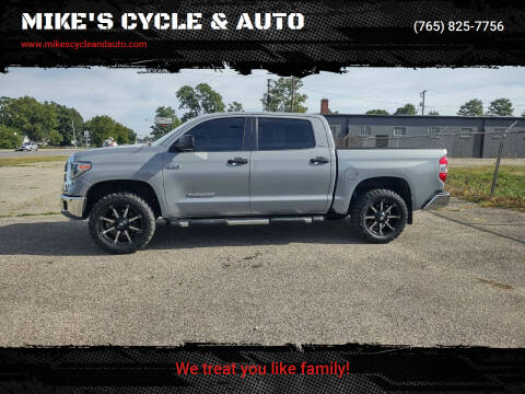 2018 Toyota Tundra for sale at MIKE'S CYCLE & AUTO in Connersville IN