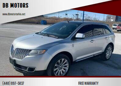 2011 Lincoln MKX for sale at DB MOTORS in Eastlake OH