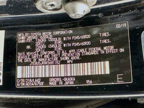 2019 Toyota 4Runner Limited