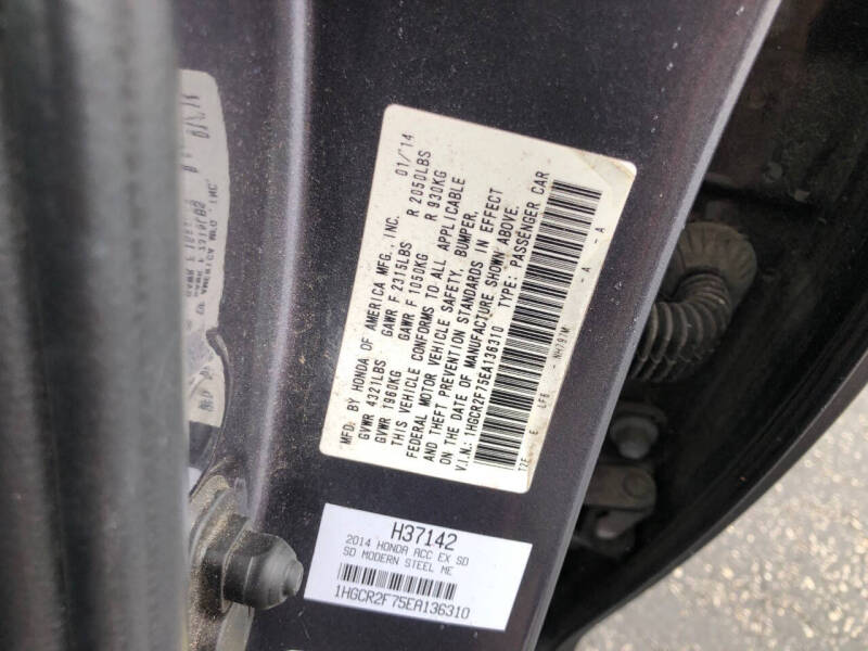 2014 Honda Accord EX