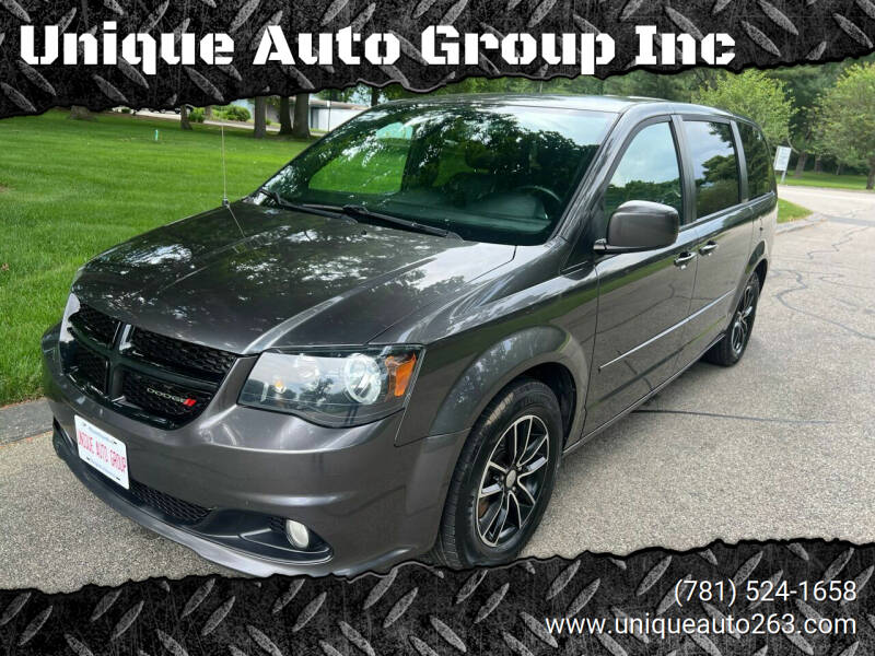 2016 Dodge Grand Caravan for sale at Unique Auto Group Inc in Whitman MA