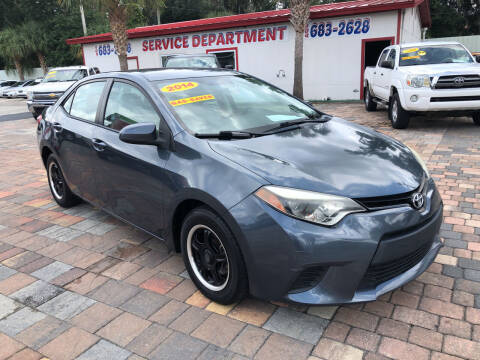 2014 Toyota Corolla for sale at Affordable Auto Motors in Jacksonville FL