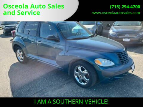 2001 Chrysler PT Cruiser for sale at Osceola Auto Sales and Service in Osceola WI