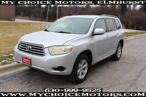 2008 Toyota Highlander for sale at Your Choice Autos - My Choice Motors in Elmhurst IL