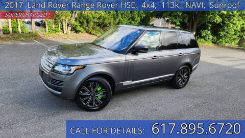 2017 Land Rover Range Rover for sale at Carlot Express in Stow MA