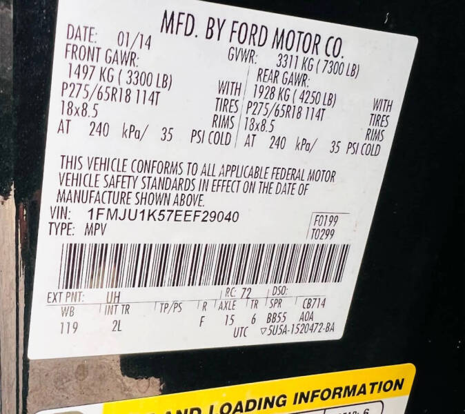 2014 Ford Expedition Limited