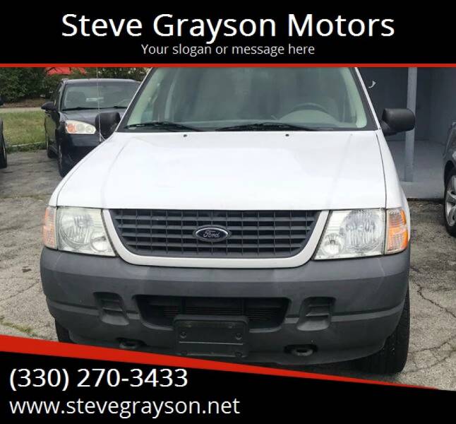 2004 Ford Explorer for sale at STEVE GRAYSON MOTORS in Youngstown OH