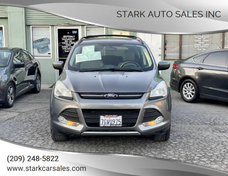 2014 Ford Escape for sale at STARK AUTO SALES INC in Modesto CA