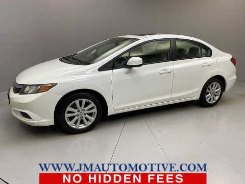 2012 Honda Civic for sale at J & M Automotive in Naugatuck CT