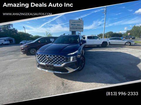 2022 Hyundai Santa Fe for sale at Amazing Deals Auto Inc in Land O Lakes FL