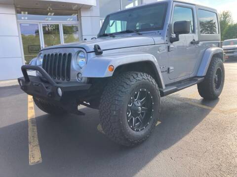 2016 Jeep Wrangler for sale at RABIDEAU'S AUTO MART in Green Bay WI