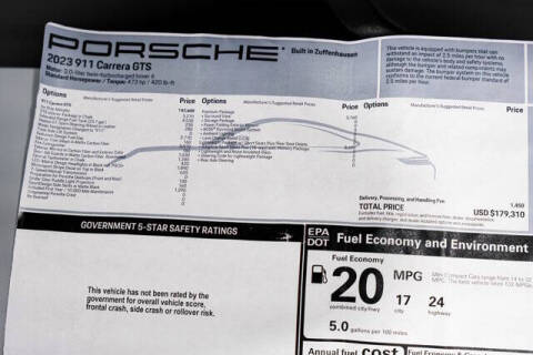 2023 Porsche 911 Carrera GTS