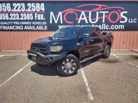 2013 Toyota Tundra for sale at MC Autos LLC in Pharr TX