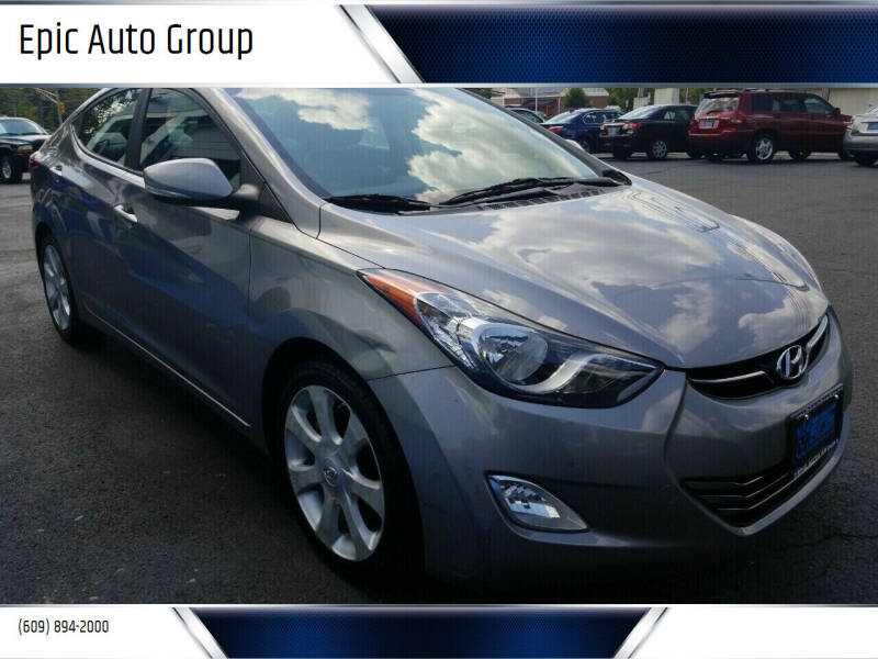 2012 Hyundai Elantra for sale at Epic Auto Group in Pemberton NJ