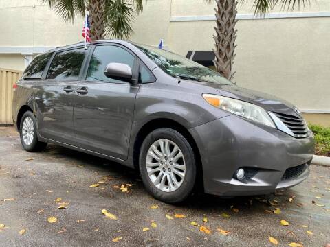 2012 Toyota Sienna for sale at Eden Cars Inc in Hollywood FL