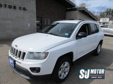 2015 Jeep Compass for sale at S & J Motor Co Inc. in Merrimack NH