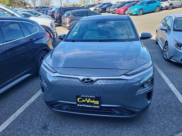Used 2021 Hyundai Kona EV Limited with VIN KM8K33AG3MU097900 for sale in Norristown, PA