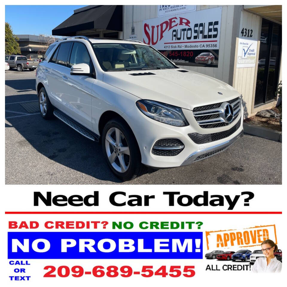 2017 Mercedes-Benz GLE for sale at Super Auto Sales Modesto in Modesto, CA