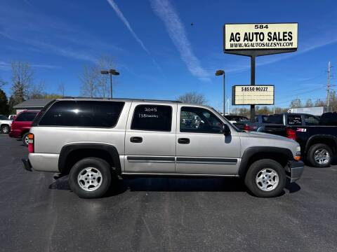 2005 Chevrolet Suburban for sale at AG Auto Sales in Ontario NY