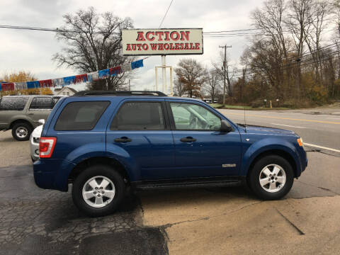 2008 Ford Escape for sale at Action Auto Wholesale in Painesville OH