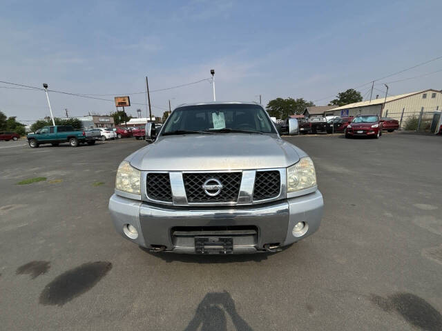 2005 Nissan Titan for sale at PIERCY MOTORS INC in Union Gap, WA