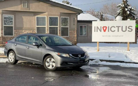 2013 Honda Civic for sale at INVICTUS MOTOR COMPANY in West Valley City UT