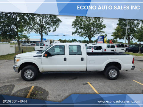 2015 Ford F-250 Super Duty for sale at Econo Auto Sales Inc in Raleigh NC