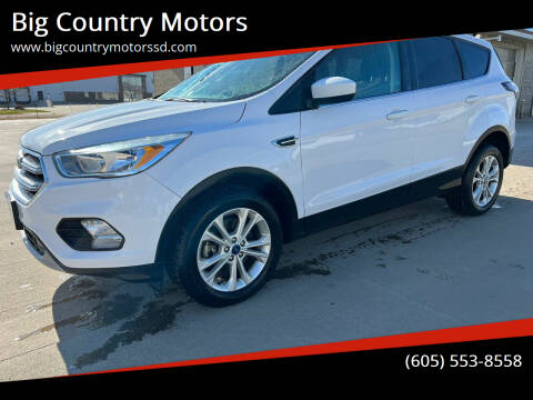 2017 Ford Escape for sale at Big Country Motors in Tea SD