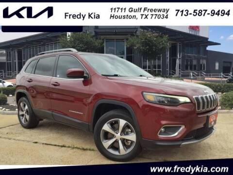 2021 Jeep Cherokee for sale at FREDY CARS FOR LESS in Houston TX