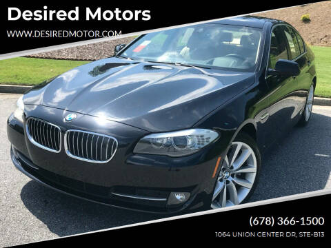 2013 BMW 5 Series for sale at Desired Motors in Alpharetta GA